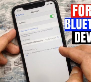 how to unforget bluetooth device iphone